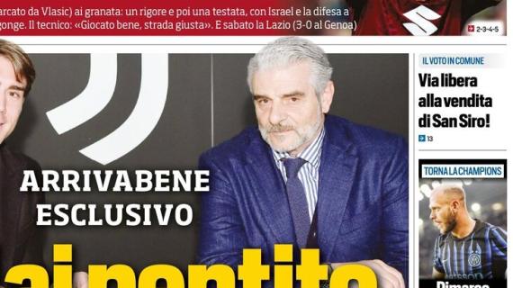 Tuttosport in prima pagina: “Via libera alla vendita di San Siro”