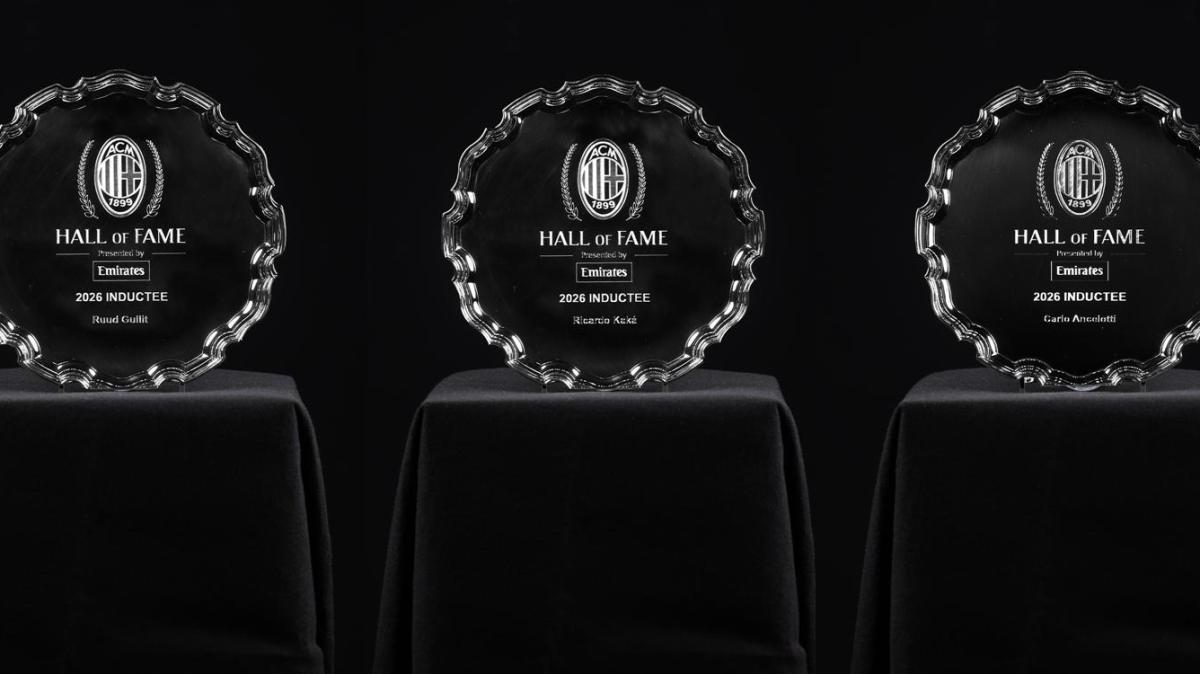 Ancelotti, Gullit e Kaká entrano ufficialmente nella Hall of Fame del Milan