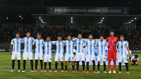 Sudamericano U.20: storico 6-0 dell'Argentina al Brasile