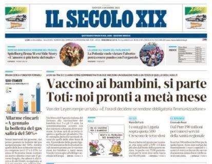 Il Secolo XIX: "Il Milan non fa sconti all'ex Sheva: il Genoa affonda 3-0"