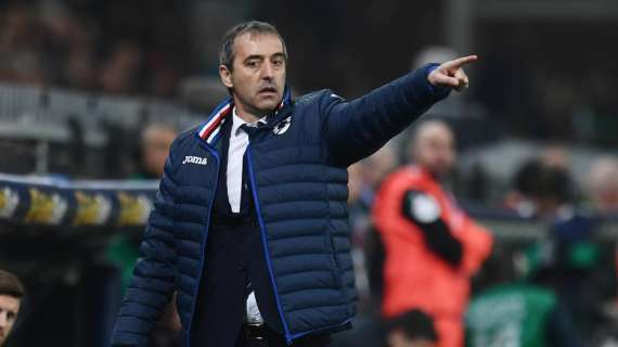 Sampdoria, Giampaolo: "Corsa Europa League? Milan fuori categoria, noi con Atalanta e Viola"