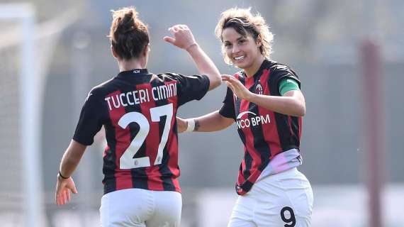 Femminile, Napoli-Milan 0-1: decide Andersen, ma che fatica