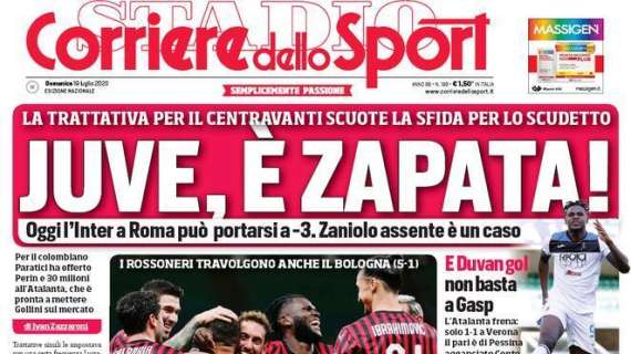 Corriere dello Sport: "Il Milan a valanga. Mihajlovic esplode"