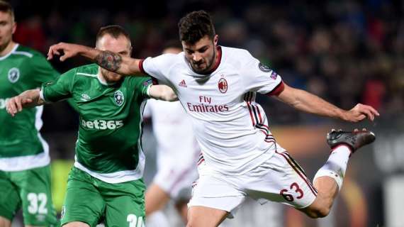 Ritorno sedicesimi di Europa League, il commento del Milan: “Attenzione al Ludogorets, anche domani sera sarà importante l'apporto del pubblico”