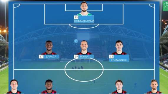 Sassuolo-Milan, formazioni ufficiali: rossoneri confermati con Calha-Suso dietro Kalinic