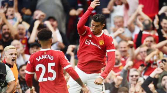 Premier League, Ronaldo torna e firma una doppietta con lo United
