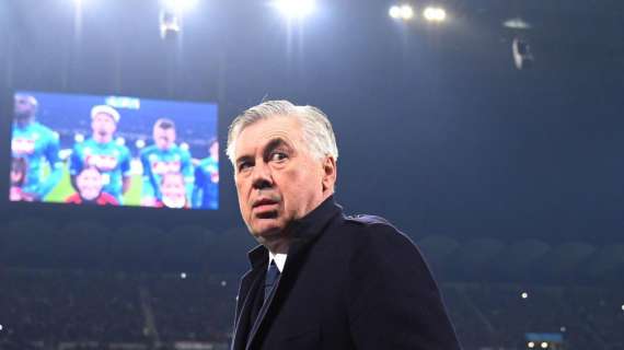 Napoli, Ancelotti a Sky: "Abbiamo regalato il primo tempo, tornare qui sempre un amarcord. Espulsione? Mi è scappata una parolaccia"