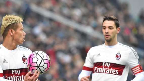 Taglio sul viso per De Sciglio: sette punti di sutura