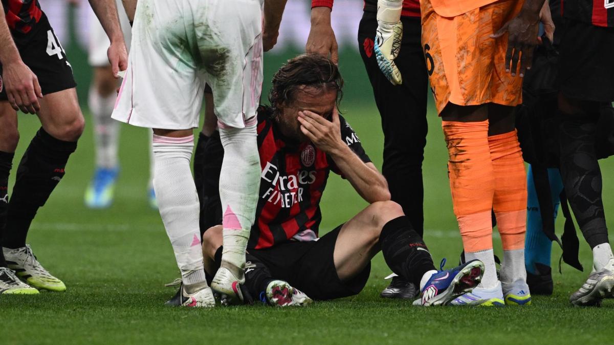 Milan, che brutta tegola. Il Giornale: "Frattura per Modric. Campionato finito"
