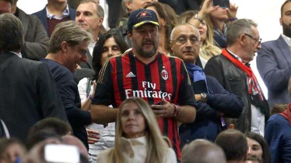 San Siro, Salvini: "Serve legge speciale sugli stadi"