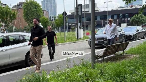 FOTO MN - Entourage Modric a Casa Milan per limare gli ultimi dettagli contrattuali