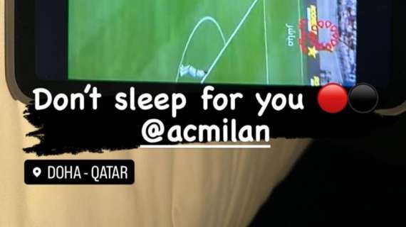 Il messaggio di Bennacer durante Real-Milan: "Non si dorme per te, AC Milan"