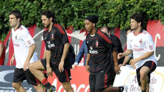 Primo allenamento di Dinho con la squadra