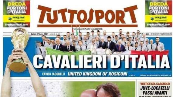 Tuttosport e le parole di Giroud: "Milan perfetto per me"