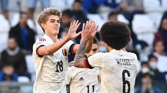 VIDEO - Il primo assist in allenamento di De Ketelaere