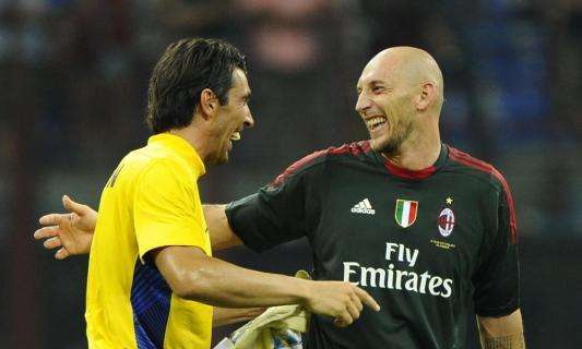 Juventus, Buffon: "Abbiati in Europa ha vinto più di me e da protagonista"