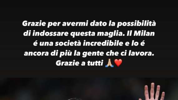 Morata saluta: "Grazie a tutti. Il Milan è una società incredibile"