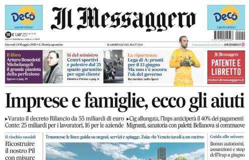 Il Messaggero: "Lega di A: pronti per il 13 giugno. Ma non c'è ancora l'ok del governo"