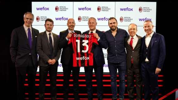 UFFICIALE: Milan, wefox nuovo Premium Partner e primo Back-of-Shirt Partner del club