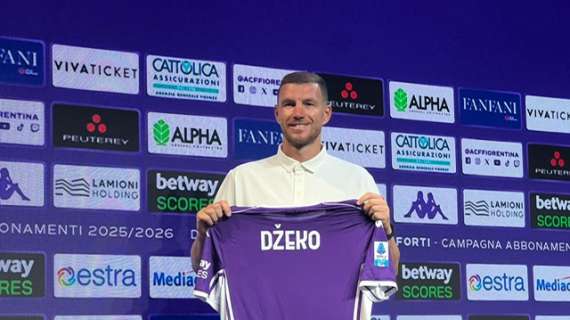 Fiorentina, Dzeko: "Pioli mi ha detto che mi voleva al Milan. Krunic mi ha parlato benissimo di lui"