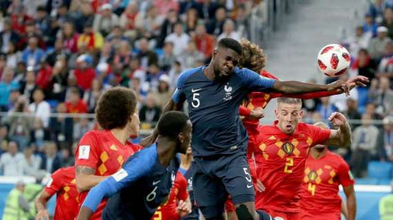 Russia 2018, Francia prima finalista: un gol di Umtiti stende il Belgio