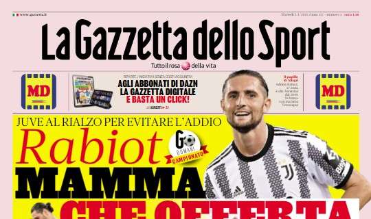 La Gazzetta in prima pagina sul Milan: “Una fame da Leao”