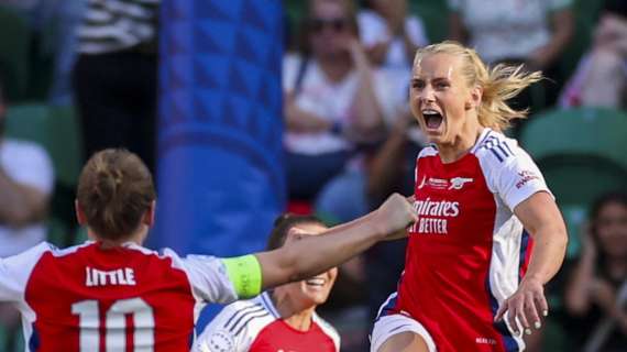 La Champions League femminile va all'Arsenal: battuto 1-0 il Barcellona delle stelle