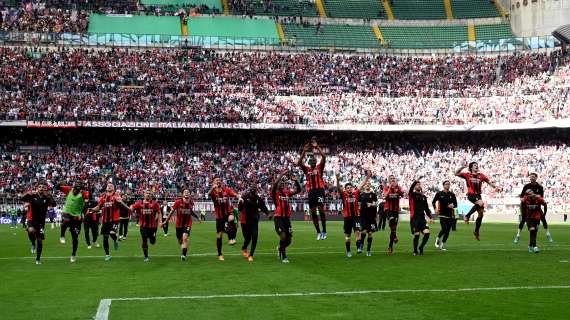 Milan, la classifica nel 2022: rossoneri in vetta insieme alla Juventus a quota 35 punti