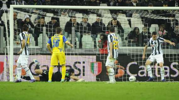 Juve, non basta il gol in fuorigioco: 1-1 col Chievo