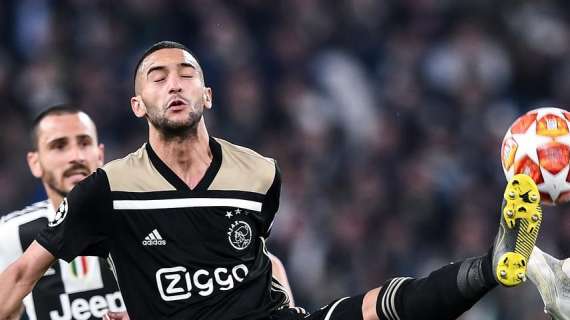 Gazzetta - Milan, Ziyech in pole per la trequarti 