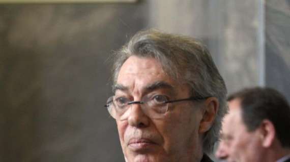 Moratti: "Non sarà facile, sulla carta è più forte l'Inter"