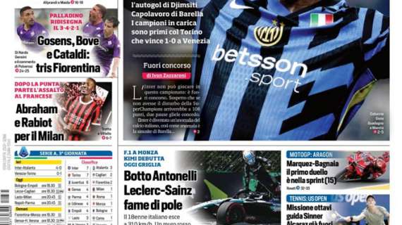 CorSport: "Abraham e Rabiot per il Milan. Dopo la punta parte l'assalto al francese"