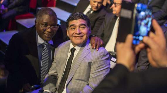 Scomparsa Maradona, Weah: “Abbiamo perso una leggenda e un'icona”