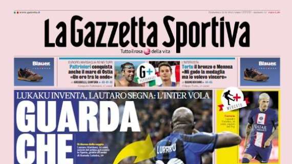 La Gazzetta in prima pagina: "Atalanta-Milan senza respiro: Theo e Tonali le armi di Pioli"
