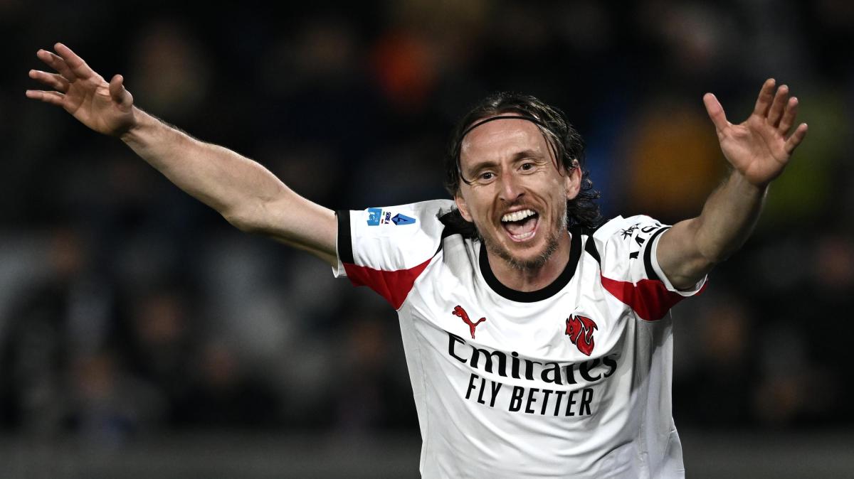 Modric: "Sono contento di aver realizzato il sogno di giocare in Italia"