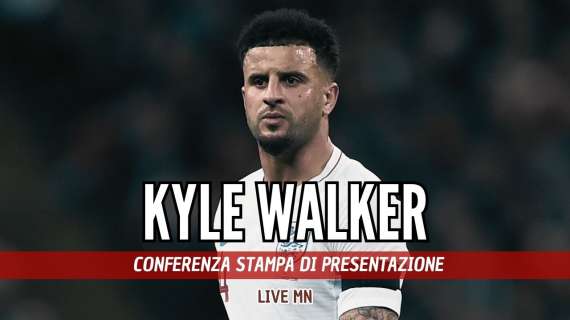 LIVE MN - Walker: "Al Milan non si può dire di no. Porto la mia esperienza e leadership. Cosa ci manca? Entusiasmo"