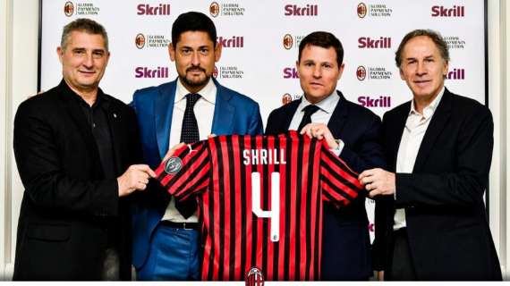 UFFICIALE : Milan, Skrill è il nuovo Global Payments Partner del club rossonero