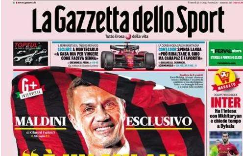 Maldini in esclusiva nell'apertura della Gazzetta: "E' un Milan capolavoro"