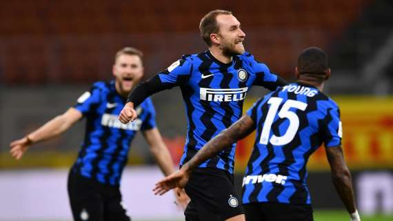 Il CorSera sul derby di Coppa Italia: "Eriksen doma il Milan in 10"