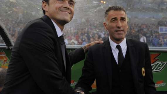 Luis Enrique: "Troppa differenza tra noi e il Milan. Tassotti? E' un bravo ragazzo"