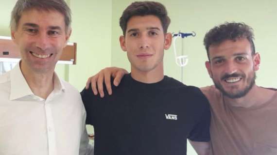 Primavera, Massara e Florenzi hanno fatto visita in ospedale a Leonardo D'Alessio