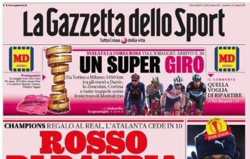 La Gazzetta dello Sport: "Il Milan si sdoppia"