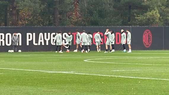 VIDEO MN - Verso Slovan Bratislava-Milan: il torello dei rossoneri a Milanello