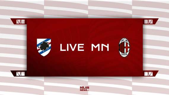 LIVE MN - Sampdoria-Milan (0-1) - Diaz-gol, i rossoneri partono bene