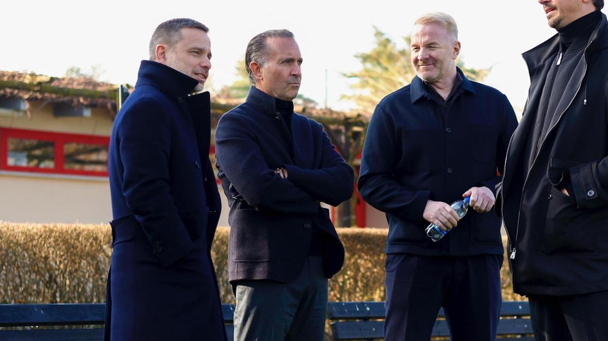 DAZN - Cardinale, Furlani, Tare e Allegri negli spogliatoi prima di Genoa-Milan