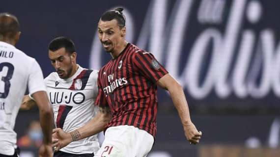 Ibrahimovic infastidito al momento del cambio