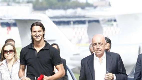Le grandi trattative del Milan - 2010, Galliani torna da Barcellona con Ibra