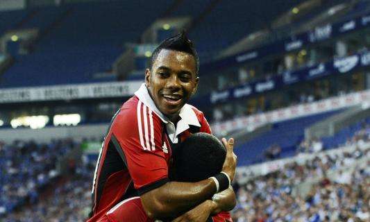 Robinho emerge nella sconfitta