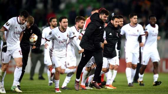 Milan, a Razgrad inferto il peggior ko al Ludogorets in Europa League