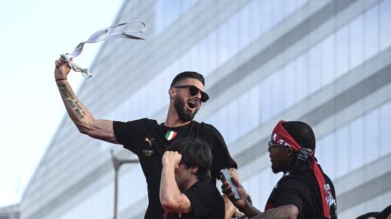 Giroud: "È motivo di orgoglio aver contribuito alla costruzione di questo Scudetto"